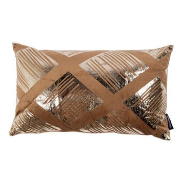 Kira Kussen beige 30x50cm, Verzenden, Nieuw