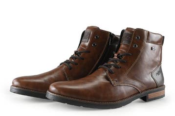 Rieker Veterboots in maat 45 Bruin, Kleding | Heren, Schoenen, Bruin, Verzenden, Boots, Zo goed als nieuw