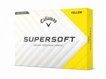 Callaway Supersoft - al bedrukt met logo - Geel, Ophalen of Verzenden, Nieuw