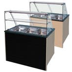 Luxe gekoeld buffet 3x GN 1/1 met houten front, Nieuw in verpakking