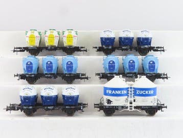 Roco H0 - 46521/46526/46478 - Modeltrein goederenwagon (6) -, Nieuw