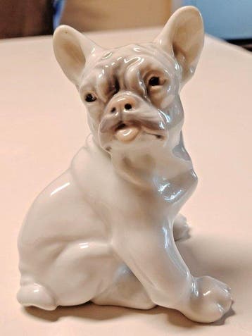 Bing & Grondahl - Beeldje - Französische Bulldogge Welpe 1., Antiek en Kunst