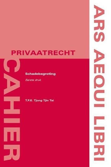 9789069168975 Schadebegroting | Tweedehands, Verzenden, Zo goed als nieuw, T.F.E. Tjong Tjin Tai
