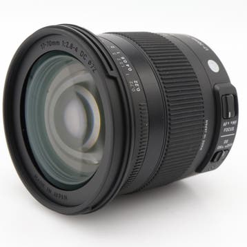 Sigma 17-70mm f/2.8-4 DC Macro Contemporary OS HSM Nikon, Audio, Tv en Foto, Fotografie | Lenzen en Objectieven, Verzenden, Gebruikt