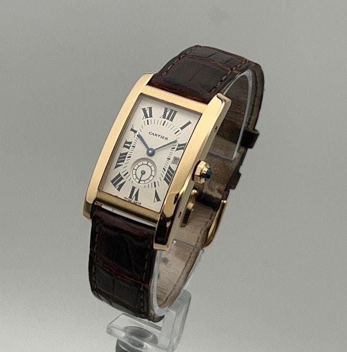 Cartier - Tank Américaine - 8012905 - Dames - 1990-1999, Sieraden, Tassen en Uiterlijk, Horloges | Heren