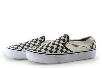 Vans Instappers in maat 42 Zwart, Verzenden, Zwart, Overige typen, Zo goed als nieuw