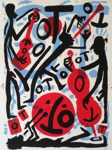 A.R. Penck (1939–2017) - Jazzmusiker