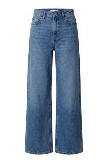 Mango Broek in maat 34 Blauw, Kleding | Dames, Truien en Vesten, Mango, Verzenden, Zo goed als nieuw, Blauw