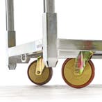 Gebruikte Deense karren Bloemenwagen / Deense kar met 4, Ophalen of Verzenden, Nieuw