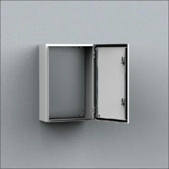 Eldon schakelaarkast leeg staal grijs 300x300x155mm, Doe-het-zelf en Verbouw, Gereedschap | Handgereedschap, Nieuw