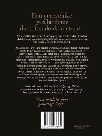 Galg en guillotine 9789059089761 Jonathan J. Moore, Verzenden, Gelezen, Jonathan J. Moore