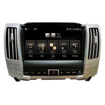 autoradio Navigatie Lexus RX carkit android 15 carplay usb, Ophalen of Verzenden, Nieuw