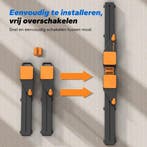 Pilates Board - Pilates Reformer - 4-in-1 - Zwart/Oranje - M, Sport en Fitness, Verzenden, Zo goed als nieuw