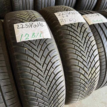 2 x Vredestein Quatrac 225-70-16 4 Seizoenbanden 7,5mm, Gebruikt, 16 inch, Ophalen of Verzenden, All Season