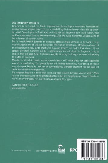 Als lesgeven lastig is 9789461181466 Allen N. Mendler, Verzenden, Gelezen, Allen N. Mendler