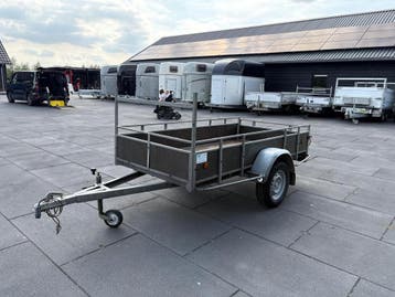 Bakwagen 250 x 130 cm 750 kg in goede staat !, Ophalen, Gebruikt