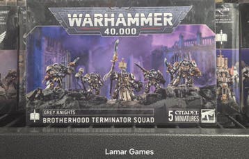 Grey Knights Terminator Squad (Warhammer 40.000 nieuw), Ophalen of Verzenden, Nieuw