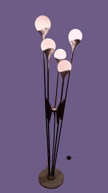 Lamp - boompje - Opaline glas