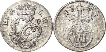 6 Pfennig 1784, Schwarzburg-rudolstadt Ludwig Guenther Ii..., Verzenden