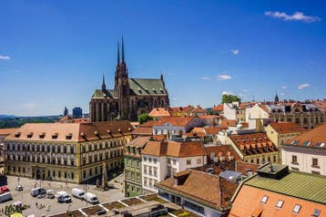 Brno Brunn vakantiehuizen en appartementen, Tsjechië, Vakantie, Moravië, Aan meer of rivier, Stad