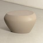 Lonc Teaser design poef, beige, 58 x 58 x 34 cm, Ophalen of Verzenden, Nieuw in verpakking