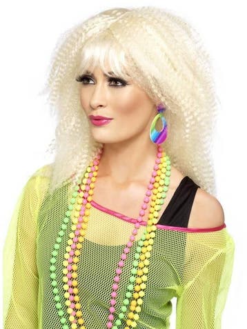 Neon Hippie oorbellen, Ophalen of Verzenden, Nieuw