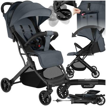 Buggy-kinderwagen Finn, opvouwbaar, 5-puntsgordel, Verzenden, Nieuw