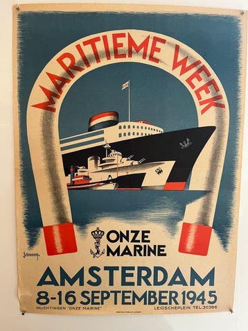 Jan Verhoeven - Maritieme Week 1945 - Jaren 1940