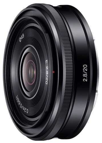 Sony Nex 20mm f/2.8, Ophalen of Verzenden, Nieuw, Groothoeklens