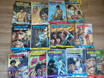 Archie Cash strips - Archie Cash stripboeken - Malik, Complete serie of reeks, Verzenden, Gelezen, Malik