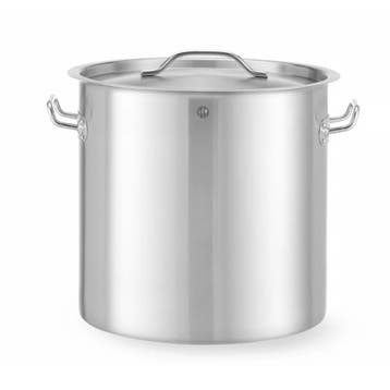 Hendi Kookpan 25L met deksel 345x(H)350, Verzenden, Nieuw