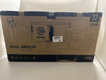 MSI MAG 321CUP QD-OLED - Gamingmonitor - 3840x2160 UHD 165Hz, Computers en Software, Monitoren, Verzenden, Nieuw, MSI