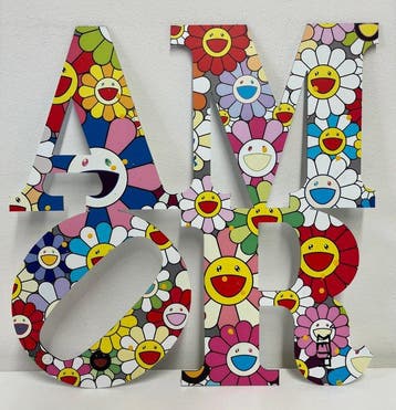 Meta Pop (1990) - Amor Takashi Murakami Flowers, from: The, Antiek en Kunst, Kunst | Designobjecten