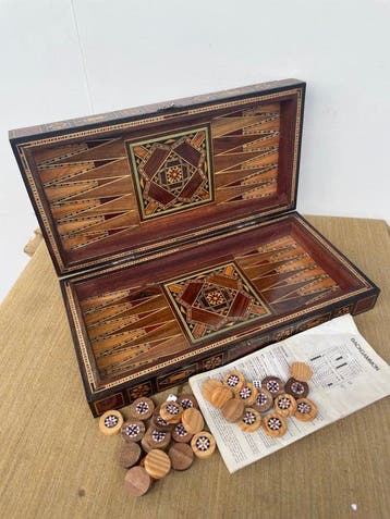 Bordspel - Backgammon - Hout