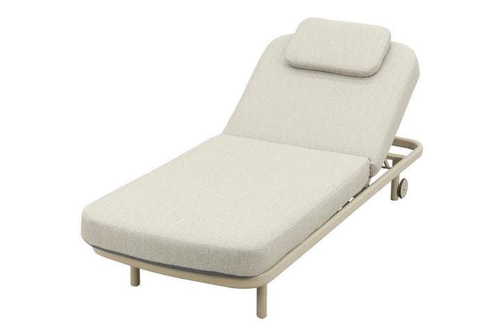 Taste Milano ligbed - Latte, Tuin en Terras, Ligbedden, Nieuw, Overige materialen, Verzenden