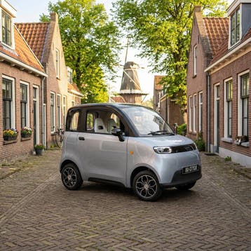 Elektrische Stadsauto | IVA CityCar A05 | 45 km/u | Tot 100, Nieuw, 16 km/u of meer, 46 km of meer, Ophalen