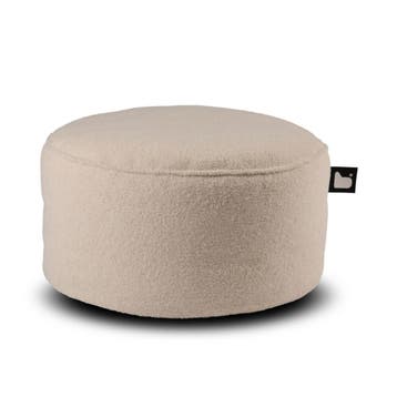 B-Poufe Indoor Poef Teddy - Ivory, Huis en Inrichting, Verzenden, Nieuw