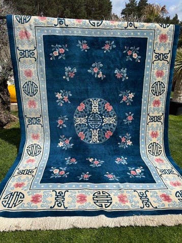 XL China-vloerkleed - Tapijt - 380 cm - 250 cm, Nieuw
