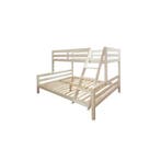 Massief houten drie persoons stapelbed, Ophalen of Verzenden, Nieuw