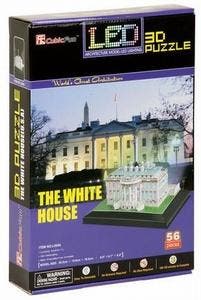 3D Puzzel: White House - LED (Cubic Fun), Nieuw