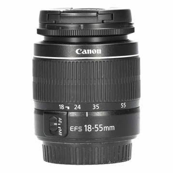 Canon EF-S 18-55mm f/3.5-5.6 III met garantie, Audio, Tv en Foto, Fotografie | Lenzen en Objectieven, Ophalen of Verzenden, Gebruikt