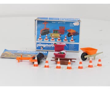 Playmobil 3202 Baustellen Set OVP #9543 (e Speelgoed), Ophalen of Verzenden, Gebruikt, Overige typen
