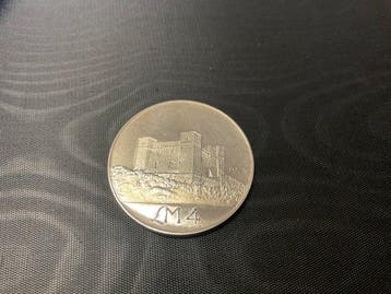 Malta. 4 Liri 1975 (Zonder minimumprijs)