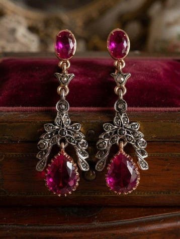 Zonder minimumprijs - Oorbellen - 9 kt. Zilver, Roségoud, Sieraden, Tassen en Uiterlijk, Oorbellen, Nieuw