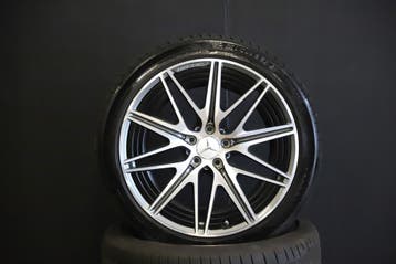 Velgen Mercedes-Benz C-Klasse 63 AMG Michelin Zomerbanden, Auto-onderdelen, Banden en Velgen, Ophalen, Gebruikt, 275 mm, Banden en Velgen