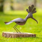 Hop - metalen vogel, Ophalen of Verzenden, Nieuw, Metaal, Dierenbeeld