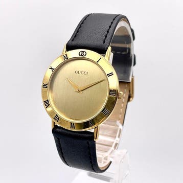 Gucci - Vintage, battery replacement, New glass, New strap,, Nieuw
