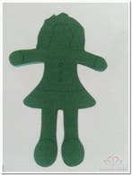 Lappenpop steekschuimvorm oase voor verse bloemen, Hobby en Vrije tijd, Ophalen of Verzenden, Nieuw