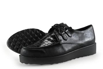 Josef Seibel Veterschoenen in maat 40 Zwart, Kleding | Dames, Schoenen, Verzenden, Zwart, Overige typen, Zo goed als nieuw