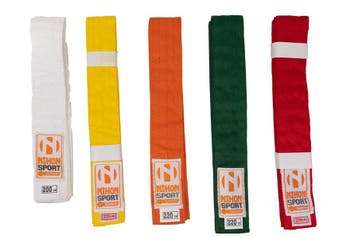 Budobanden voor kinderen Nihon | Rood (Maat: 300), Verzenden, Nieuw, Judo, Vechtsportmateriaal